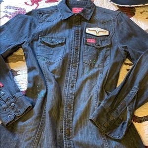 Kimes Ranch Denim shirt